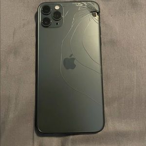 AS IS iPhone 11 Pro Max 256 Midnight Green VERIZON